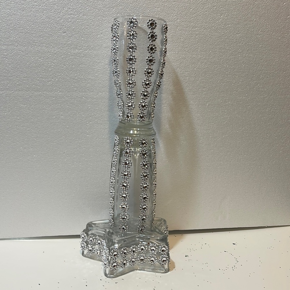 Clear vase set